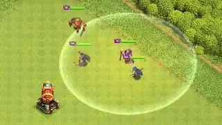 Ricochet Cannon VS all Heroes | Clash of Clans