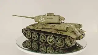 Танк Т-34-85 «моделист» ; Tank T-34-85 “modelist” 1/35