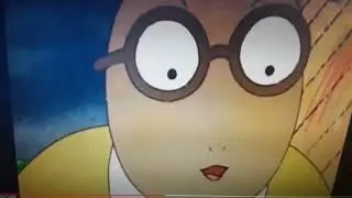 Arthur Read Tolds Rotten Tomato Not to Touch It and Punches Him