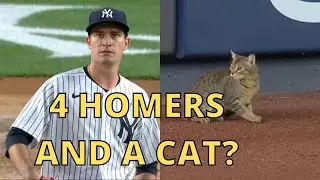 Andrew Heaney Yankees Debut recap (4 HOMERS, CAT ON FIELD!)