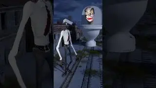Siren Head vs skibidi toilet｜In the Back Room
