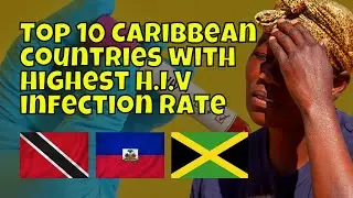 TOP 10 Caribbean Countries With The Highest HIV Infection Rates
