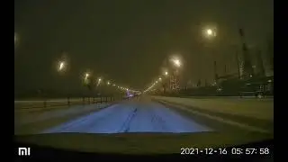 Начало пути по М8 из Ярославля в Москву