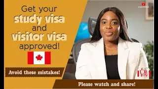 Get Your  Visitor Visa & Study Visa Approved | Top Reasons For Rejection | *Sponsored*  