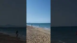 Playa en Denia, agosto de 2024