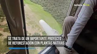 Más de 130 mil esferas de vida han sido lanzadas en Hidalgo, en un proyecto de reforestación 🌱