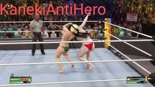 WWE 2K22 Boa Hancock VS Temari Bikini Match