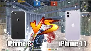 Iphone 8 vs IPhone 11 Tdm match | Iphone 8 pubg test 2022 | Axhhaxor pubg Comeback??