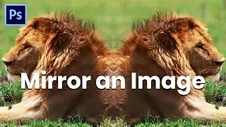 How to Mirror any Image in Photoshop CC | Flip mirror image in Photoshop | Reflect an image