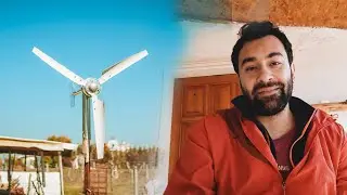 Hoverboard motor Wind Turbine DIY - Rural Life