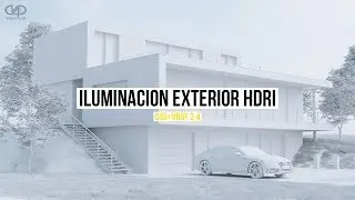 Iluminación exterior con HDRI C4D+Vray 3.4