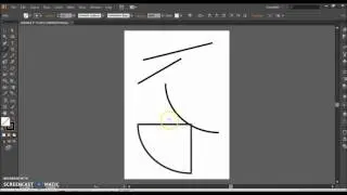 Adobe Illustrator CS6 Ders 7 Line Segment Tool - Arc Tool - Spiral Tool