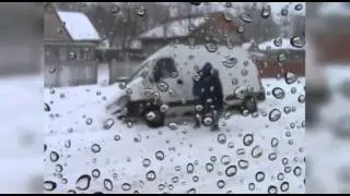 Sneeuwstorm teistert Roemenië