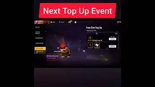 NEXT TOPUP EVENT FREE FIRE | NEW TOPUP EVENT | NEXT TOP UP EVENT | UPCOMING TOPUP EVENT