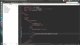 2. CRUD operations with php and mongodb - Showing/ GET data from MongoDB using PHP