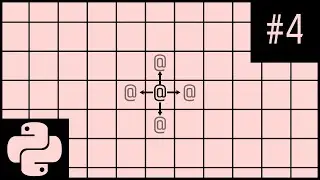 Python Tkinter Tutorial | 2D Grid Based Map Part 4  - Wraparound Map