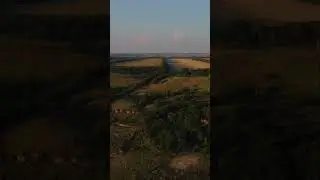Поля над городом Армавир, Краснодарский край