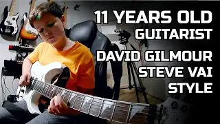 Ivan 9 - David Gilmour & Steve Vai Guitar Style
