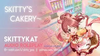 ASMR || Welcome to Skitty's Cakery! [head scratchies] [crinkles] [kisses] [overly bubbly affection]