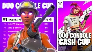 Winning the Duo Console Cash Cup...