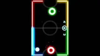 Glow hockey insane mode