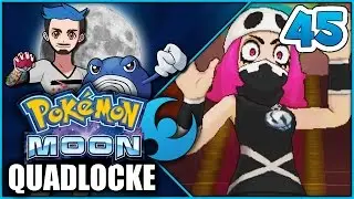 Pokémon Moon Quadlocke Part 45 | SHOWDOWN IN PO TOWN