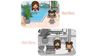 MY TWIN HATE ME! | Toca Boca | Sad story 🥺😭😢