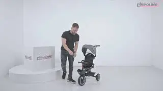 Triciclo infantil evolutivo plegable QUICK FOLD de Chipolino