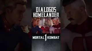 HOMELANDER | Diálogos #8 | Español Latino #shorts #mortalkombat #gaming #homelander #mk1