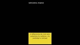 Tips rapidos en VBscript / right 