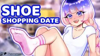 ASMR | Shoe Shopping First Date 🎧 [Flustered] [Shy] [Feet]
