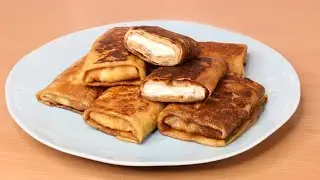 gefüllte Pfannkuchen | Crêpes