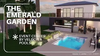 Swimming Pool Rendering of The Emerald Garden