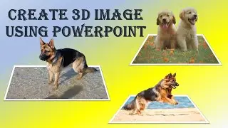 How To Make 3D image In PowerPoint | How To Make 3D Photo In PowerPoint