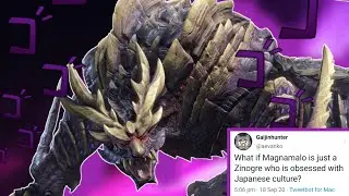 What if Magnamalo was just a Zinogre who's a weeb? | Meme