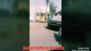 Naked Girls caught at Karachi