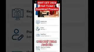 MHT CET Hall Ticket Download 