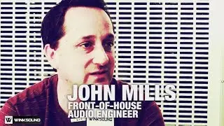 Running through a sound check with a band with John Mills | PreSonuSphere 2013 | WinkSound