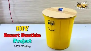 Smart Dustbin Project | Smart Dustbin | Electronic Project
