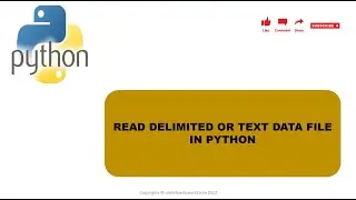 How to import a delimited text file in Python?