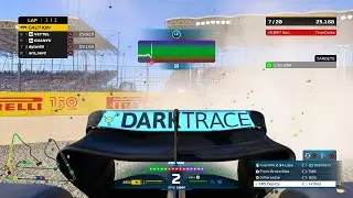 F1 22 Beaching The Car In Gravel