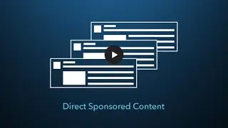 Personalize and test your content to improve performance with Direct Sponsored Content