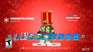 Winterfest 2023 Free skins & Rewards! Fortnite