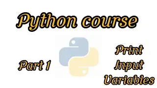 python course part 1