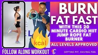 🔥 20 Min Jump Rope Workout To Burn Fat