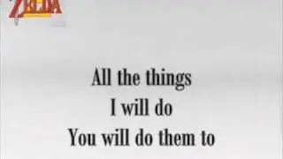 Zeldasong With Lyrics - Song of Healing - MM