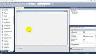 Design TextPad Form in VB.NET|Text Pad with Richtext Box|Menu Design|File|Edit|Format.