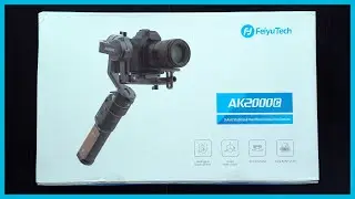 FeiyuTech AK2000C Gimbal - Unboxing & First Impressions | TechCentury
