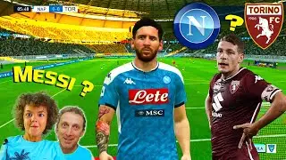 ⚽ WHAT IF I HAD PUT MESSI IN NAPLES vs TURIN?