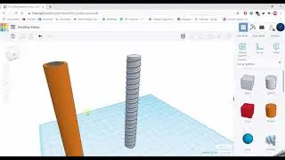 Tinkercad Dersleri - 95. Ders - ISO Metrik Dişli Tasarımı (ISO Metric Thread Design)
